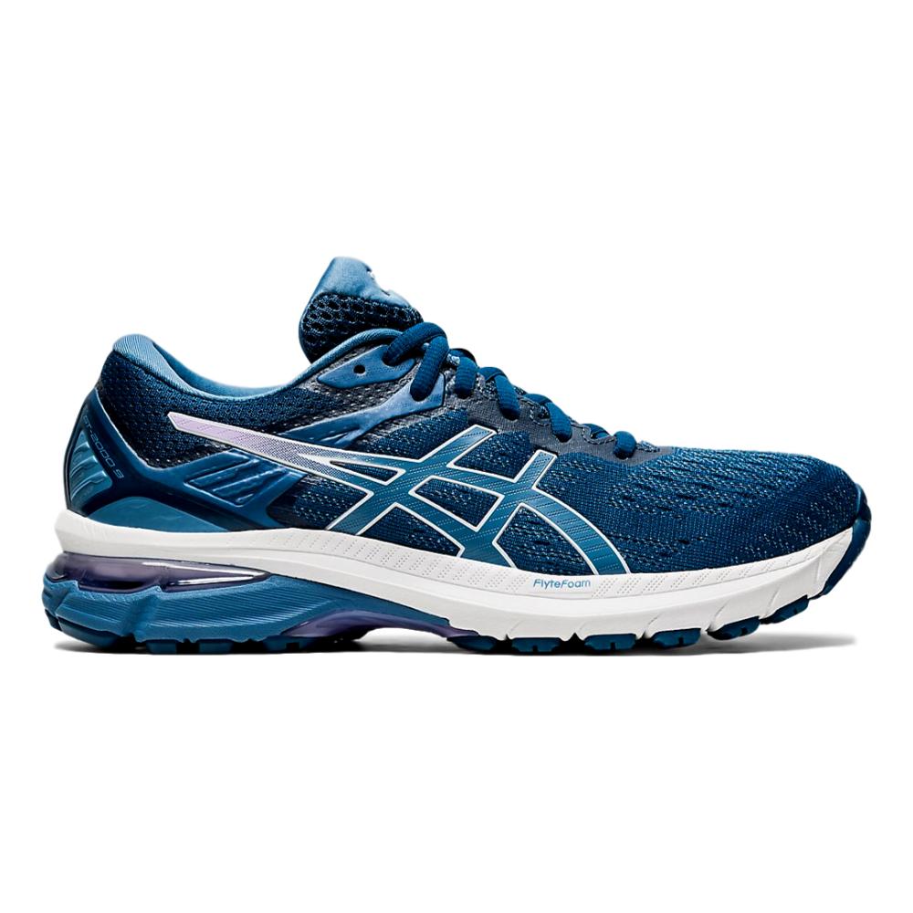 Women's Asics GT-2000 9, Mako Blue/Grey Floss, 9.5 B Medium