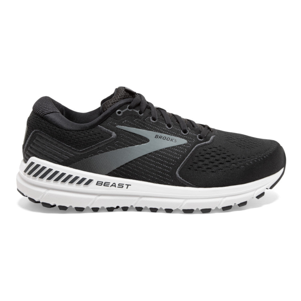 Men's Brooks Beast '20, Black/Grey, 13 D Medium