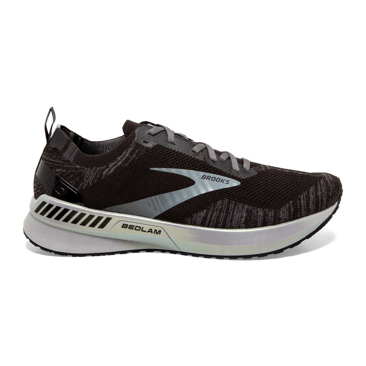 Men's Brooks Bedlam 3, Black/Blackened Pearl/White, 11 D Medium