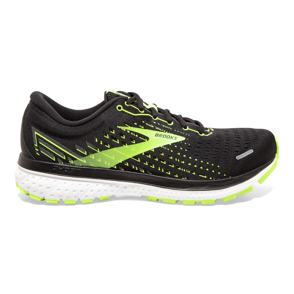 Men's Brooks Ghost 13, Black/Nightlife, 10.5 D Medium