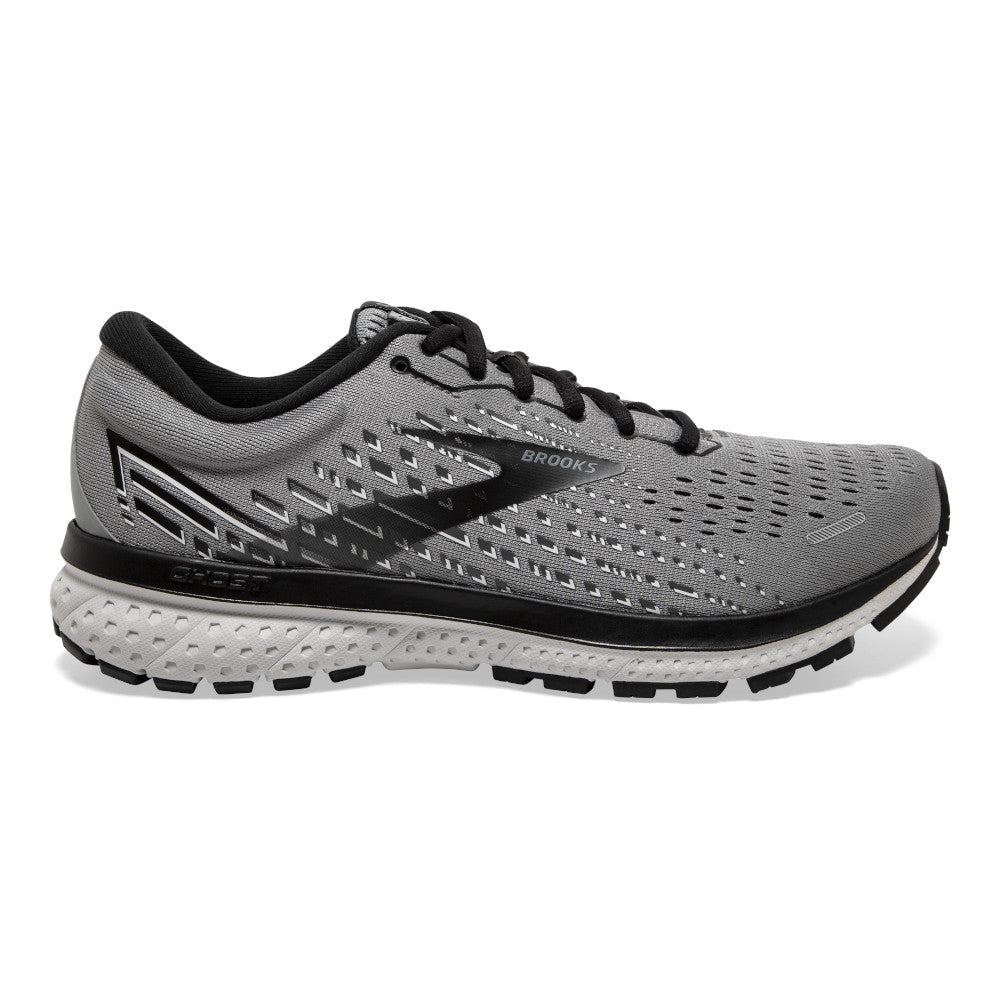 Men's Brooks Ghost 13, Primer Grey/Pearl/Black, 11 2E Wide