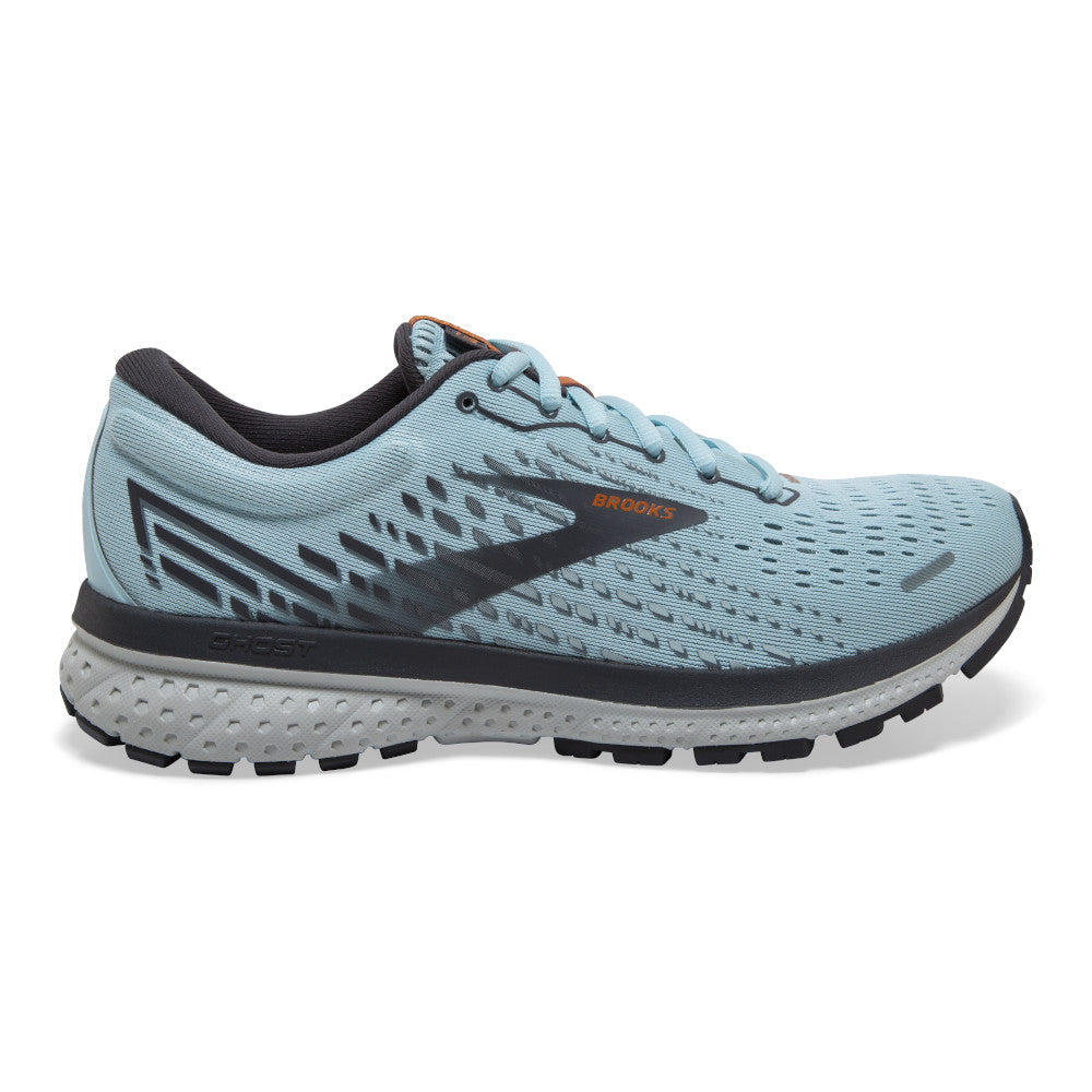 Women's Brooks Ghost 13, Light Blue, 9.5 B Medium