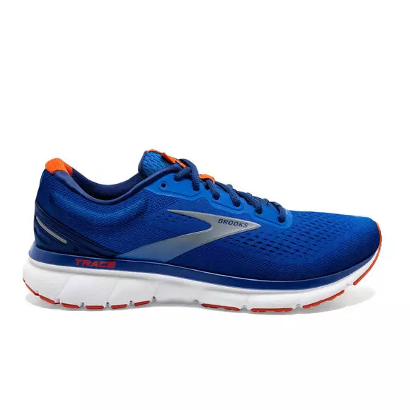 Men's Brooks Trace, Blue/Navy/Orange, 12.5 D Medium