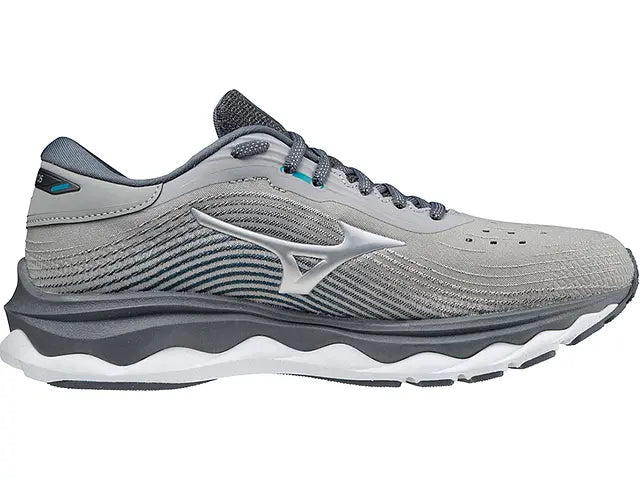 Women's Mizuno Wave Sky 5, Griffin, 7 B Medium