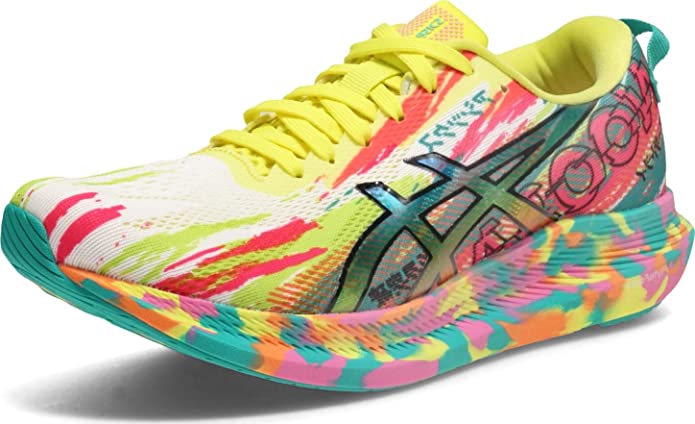 Women's Asics Noosa Tri 13, HOT Pink/Sour Yuzu, 11 B Medium