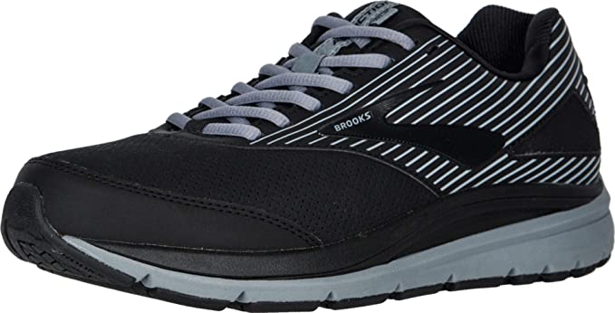 Men's Brooks Addiction Walker, Black/Black, 11 D Medium