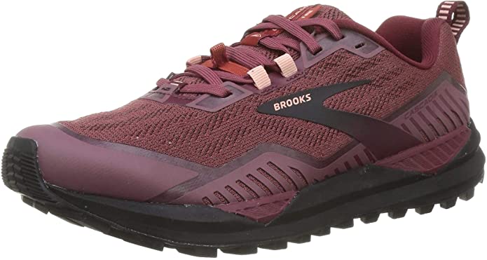 Women's Brooks Cascadia 15, Nocturne/Zinfandel/Black, 10.5 B Medium