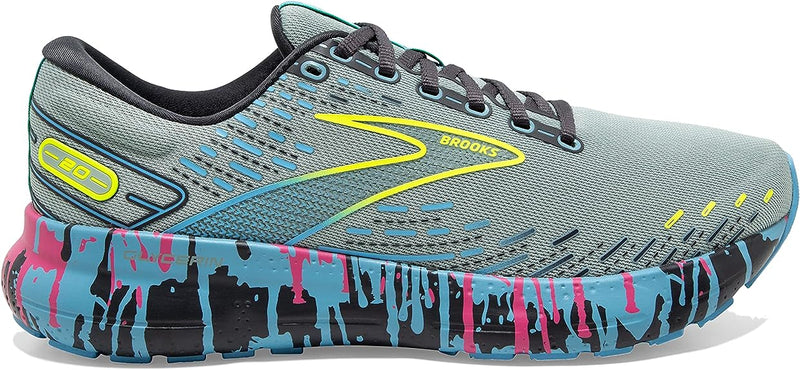 Men's Brooks Glycerin 20, Jadeite/Alaskan Blue/Ebony, 11 D Medium