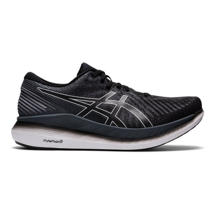 Men's Asics Glideride 2, Black/Carrier Grey, 12 D Medium