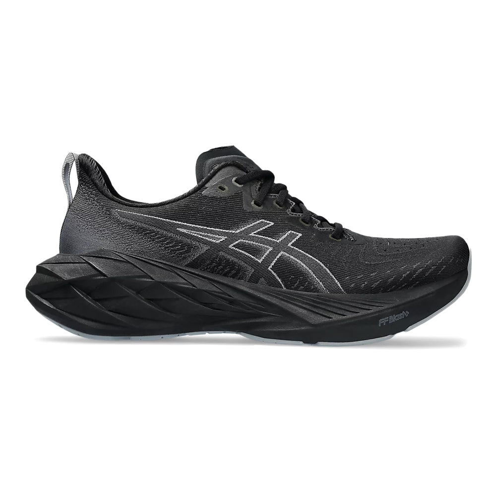 Men's Asics Novablast 4, Black/Graphite Grey, 10.5 D Medium