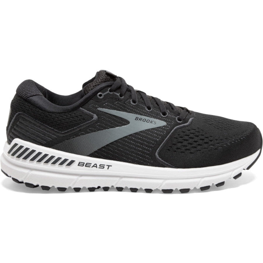 Men's Brooks Beast '20, Black/Ebony/Grey, 8 4E Extra Wide