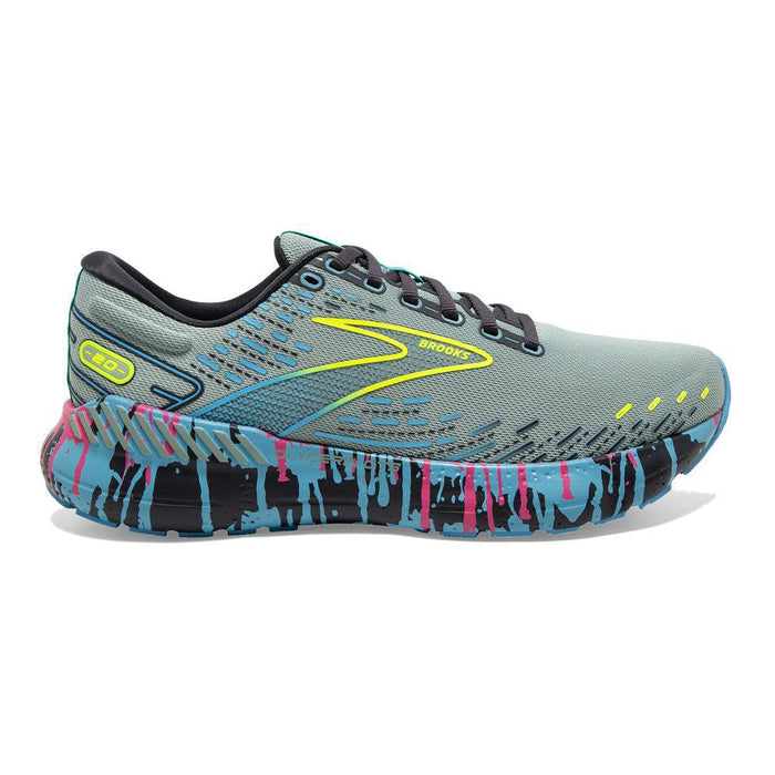 Women's Brooks Glycerin 20, Jadeite/Alaskan Blue/Ebony, 5.5 B Medium