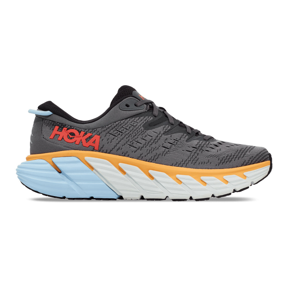 Men's Hoka One One Gaviota 4, Castlerock/Anthracite, 11 D Medium