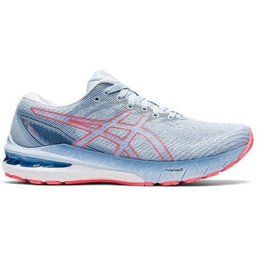 Women's Asics GT-2000 10, Mist/Blazing Coral, 10 B Medium