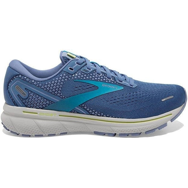 Women's Brooks Ghost 14, Blue/Ocean/Oyster, 11 B Medium