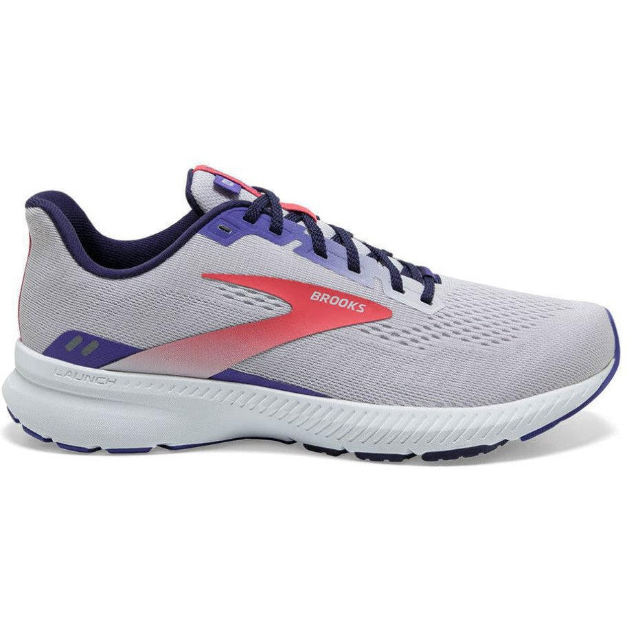 Women's Brooks Launch 8, Lavender/Astral/Coral, 7.5 B Medium