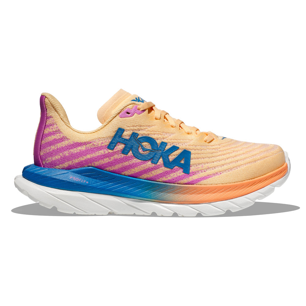 Women's Hoka One One Mach 5, Impala/Cyclamen, 10.5 B Medium