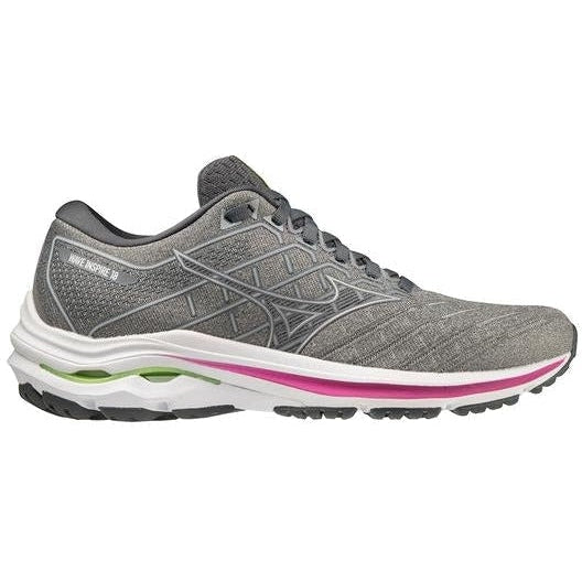 Women's Mizuno Wave Inspire 18, Ultimate Grey/Silver, 6.5 B Medium