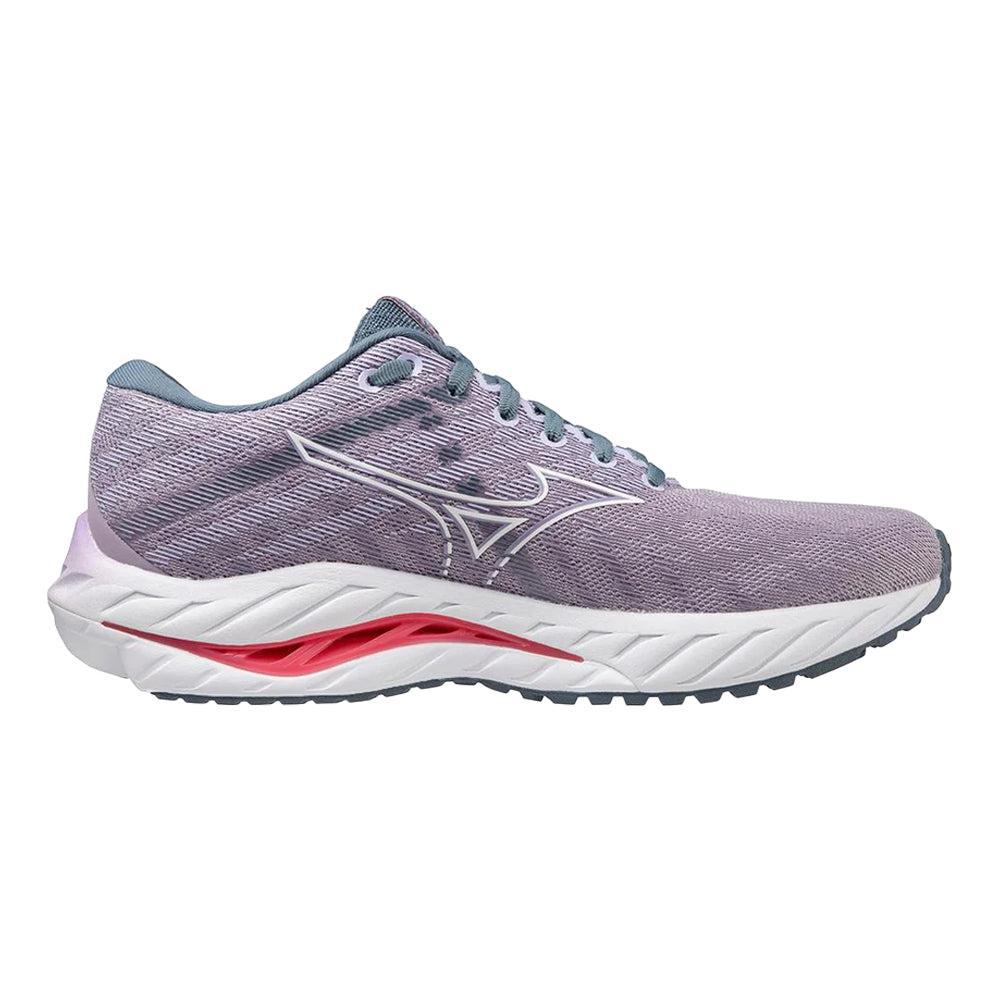 Women's Mizuno Wave Inspire 19, Wisteria/China Blue, 7.5 B Medium