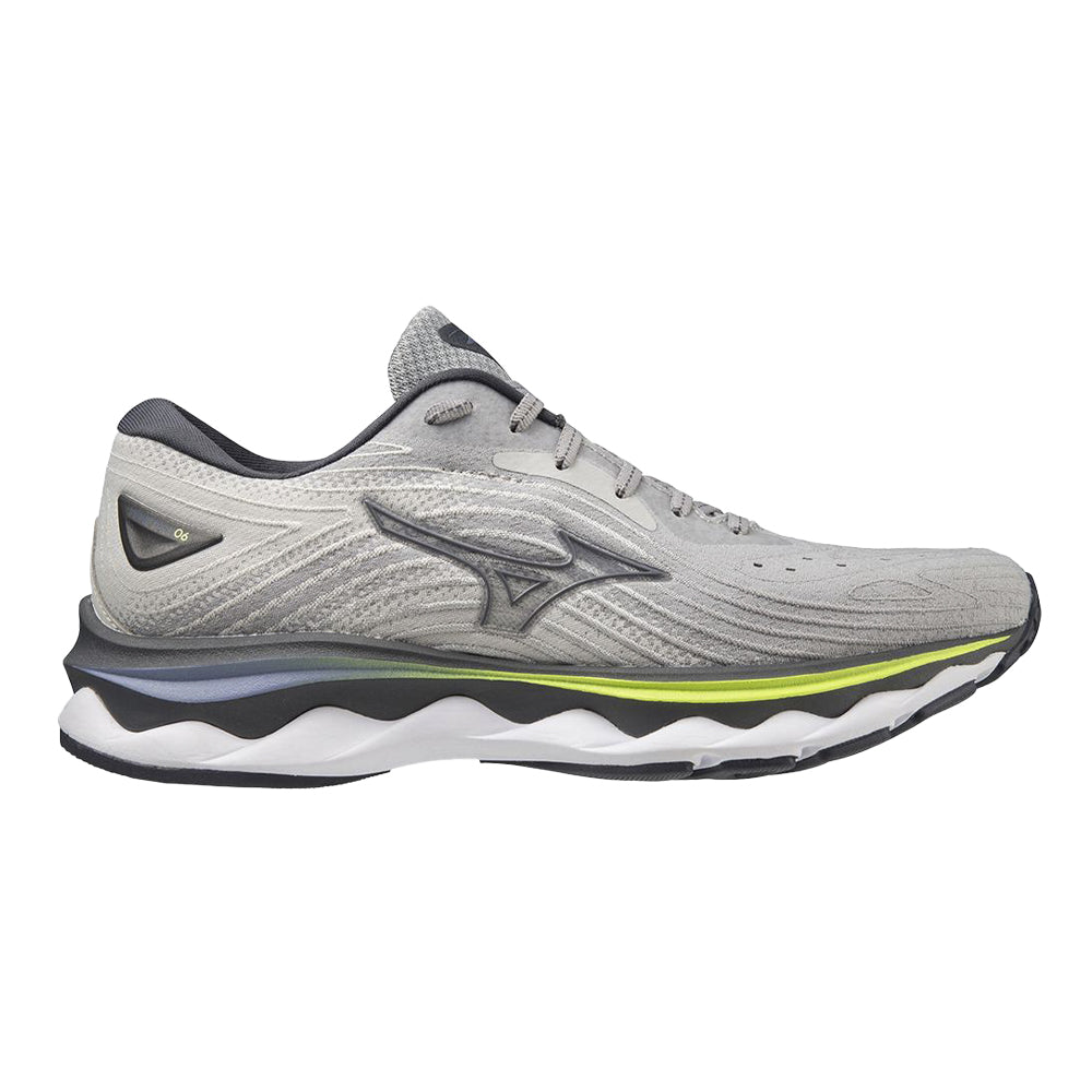Women's Mizuno Wave Sky 6, Ultimate Grey, 9 B Medium
