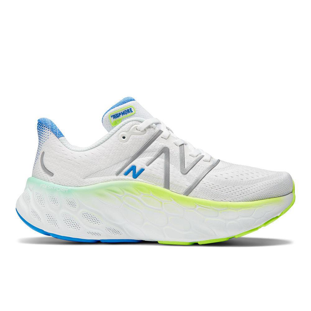 Women's New Balance Fresh Foam X More v4, White, 11 B Medium