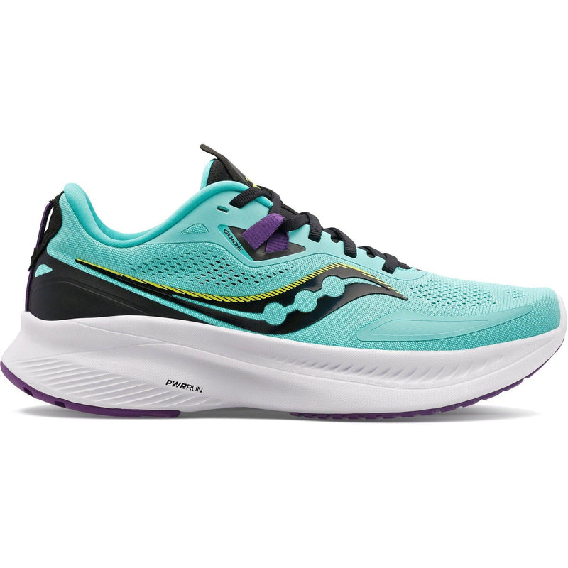 Women's Saucony Guide 15, Cool Mint/Acid, 8 B Medium