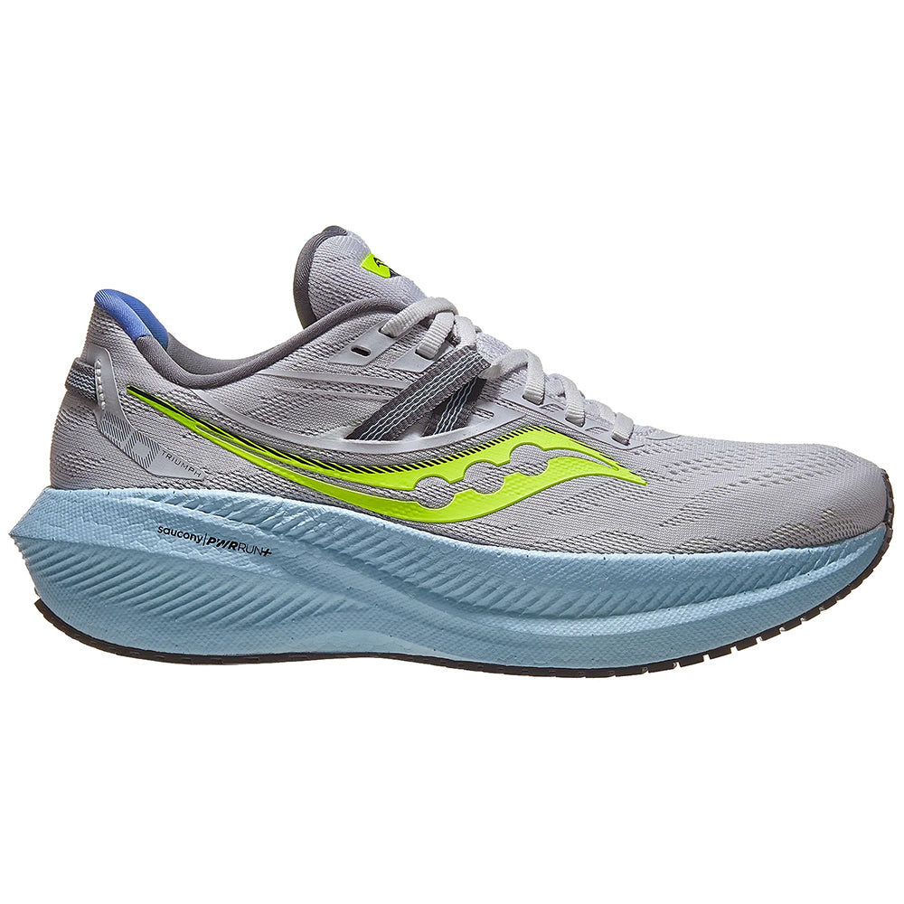 Women's Saucony Triumph 20, Fog/Vapor, 10 B Medium