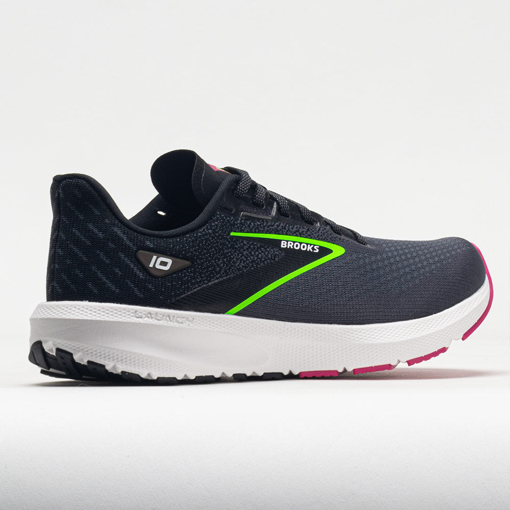 Brooks Launch 10 Women's Black/Blackened Pearl/Green
