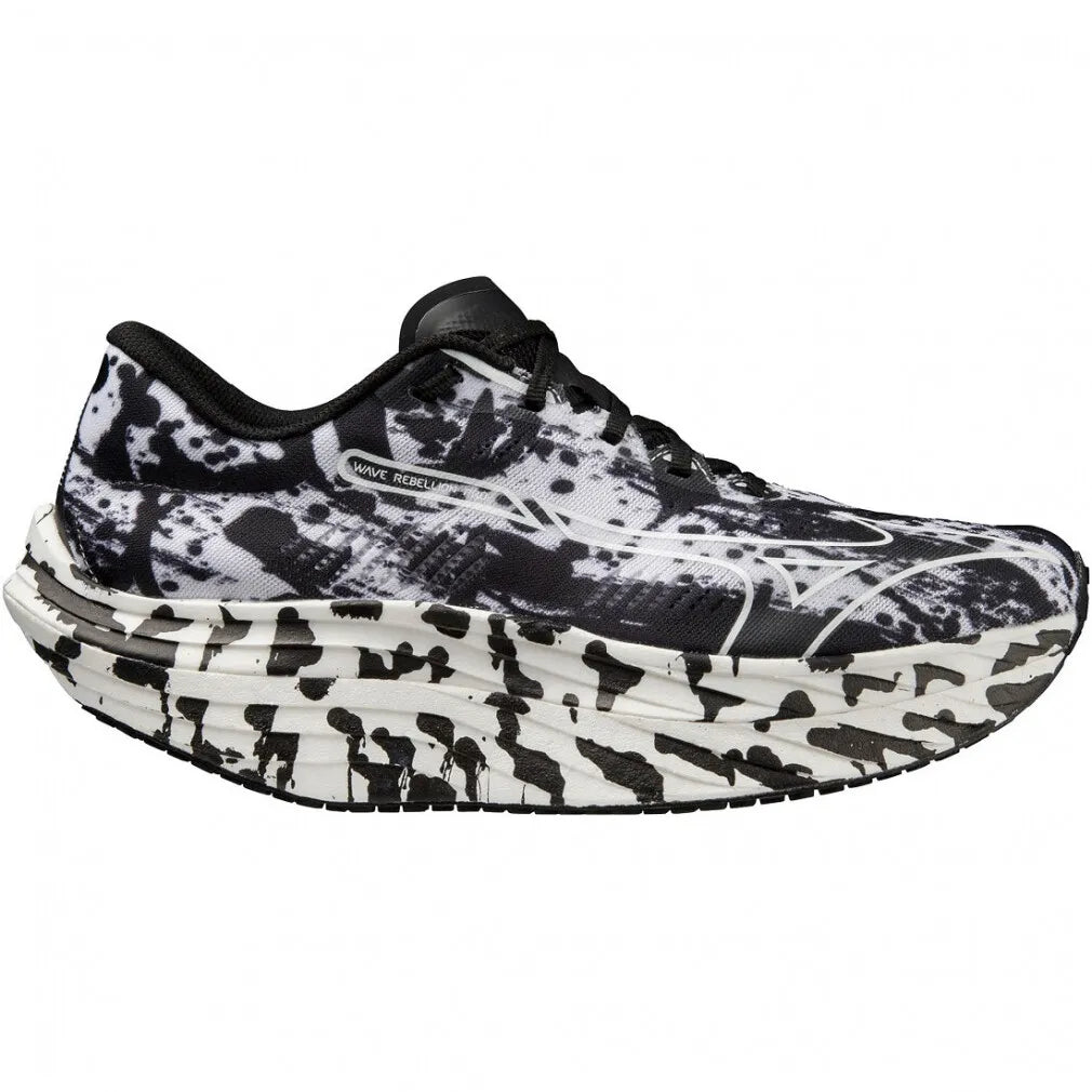 Men's Mizuno Wave Rebellion Pro, White/Black, 11.5 D Medium
