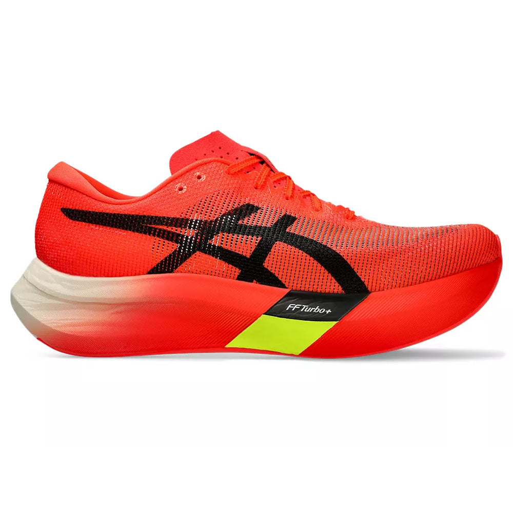 Women's Asics Metaspeed Sky Paris, Sunrise Red/Black, 9 B Medium