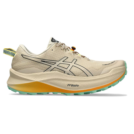 Men's Asics Trabuco Max 3, Feather Grey/Black, 11 D Medium