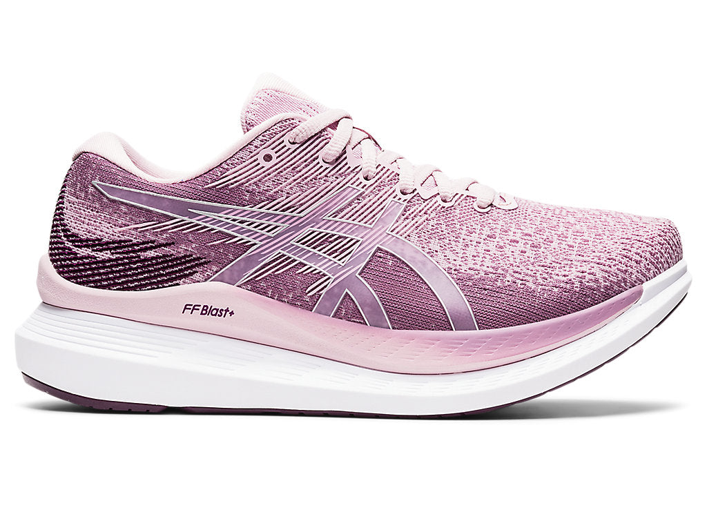 Women's Asics GlideRide 3, Rosequartz/Deep Plum, 11 B Medium