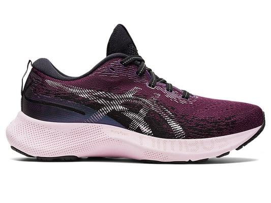 Women's Asics Gel-Nimbus Lite 3, Deep Plum Barley Rose, 7 B Medium