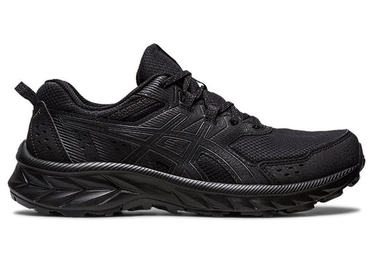 Women's Asics Gel-Venture 9, Black/Black, 8 B Medium