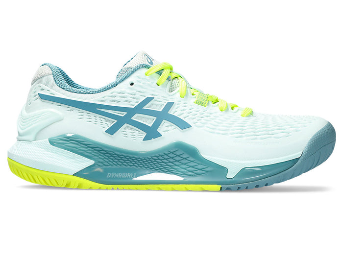 Women's Asics Gel-Resolution 9, Soothing Sea/Gris Blue, 10 B Medium