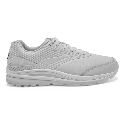Men's Brooks Addiction Walker 2, White/White, 9 2E Wide