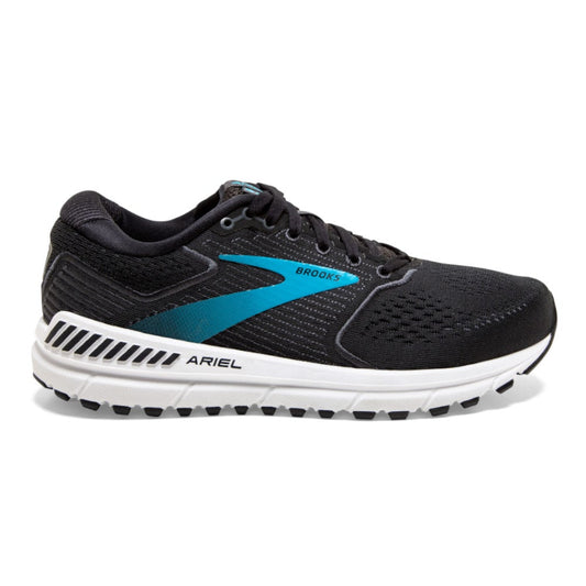 Women's Brooks Ariel '20, Black/Blue, 8.5 B Medium
