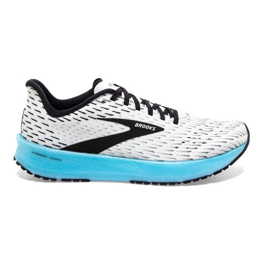 Women's Brooks Hyperion Tempo, White/Blue, 7 B Medium