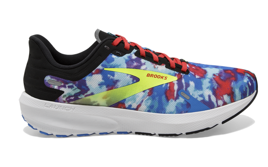 Women's Brooks Launch 9, Black/Blue/Nightlife, 8.5 B Medium