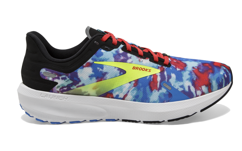 Women's Brooks Launch 9, Black/Blue/Nightlife, 10 B Medium