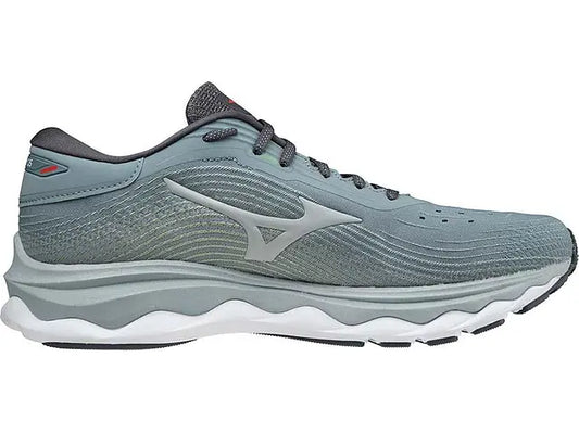Men's Mizuno Wave Sky 5, Steel Grey, 9.5 D Medium