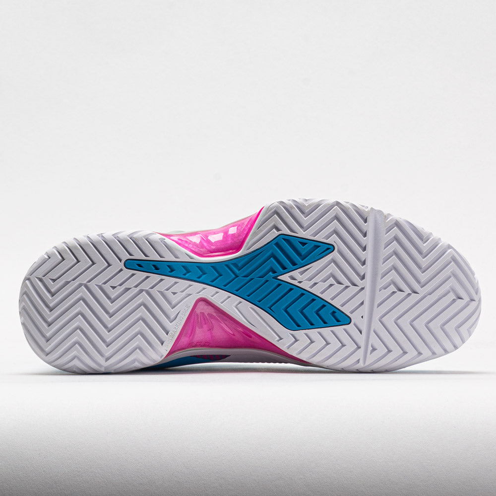 Diadora B.Icon AG Women's  Aquarius/White/Rhodamine Red