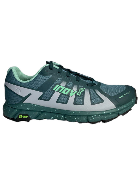 Women's Inov8 Trailfly Ultra G 270, Pine/Mint, 8 B Medium
