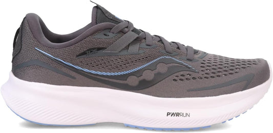 Women's Saucony Ride 15, Charcoal/Jewel, 6 B Medium