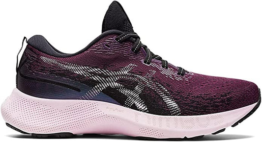Women's Asics Gel-Nimbus Lite 3, Deep Plum/Barely Rose, 7.5 B Medium