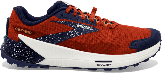 Men's Brooks Catamount 2, Rooibos/Biscuit/Peacoat, 10 D Medium