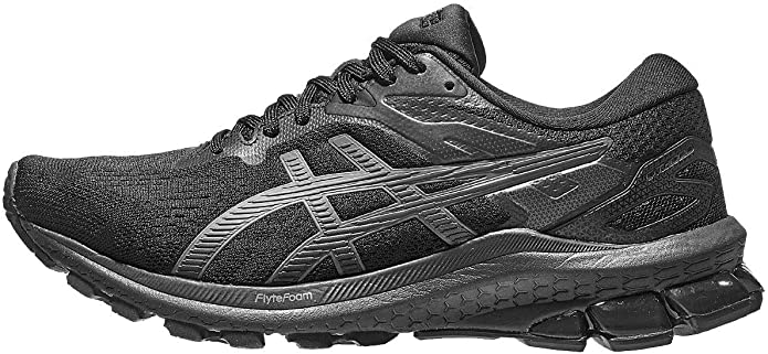 Women's Asics GT-1000 10, Black/Black, 10.5 B Medium