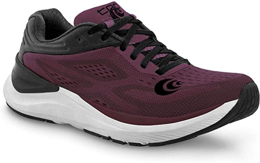 Women's Topo Athletic Ultrafly 3, Wine/Black, 11 B Medium