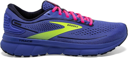 Women's Brooks Trace 2, Blue/Pink/Nightlife, 9 B Medium