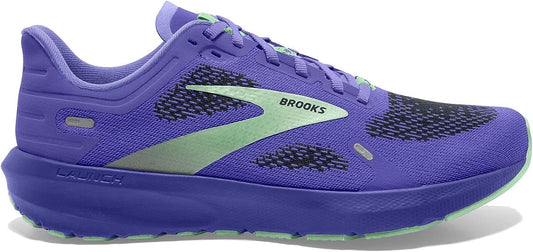 Women's Brooks Launch 9, Blue Iris/Ebony/Green, 8.5 B Medium